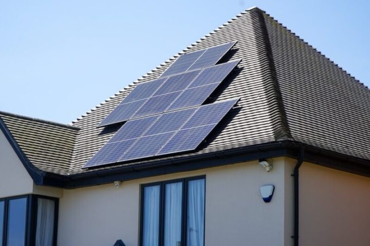 Zonnepanelen op woning