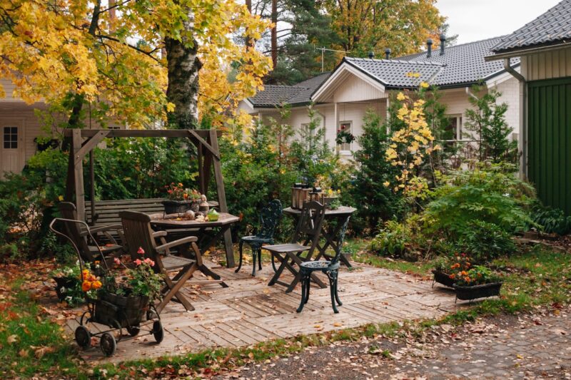 Tuin en terras