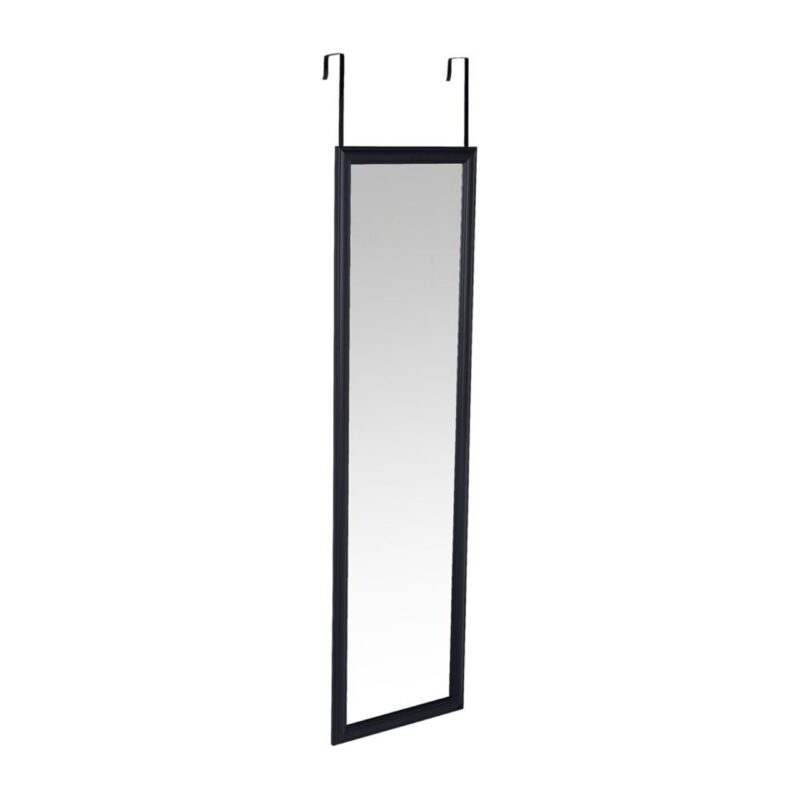 Deurspiegel - zwart - 34x124 cm van Xenos