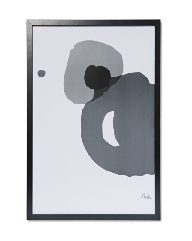 fotolijst 40x60cm zwart hout van HEMA