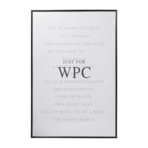 Fotolijst WPC - zwart - 60x90 cm van Xenos