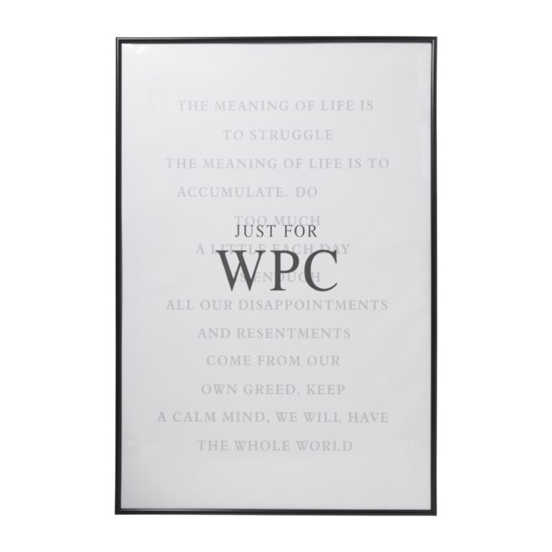 Fotolijst WPC - zwart - 60x90 cm van Xenos