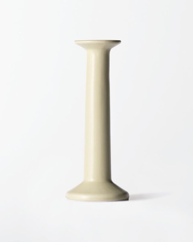 kandelaar ⌀8x20cm Zwier keramiek wit van HEMA