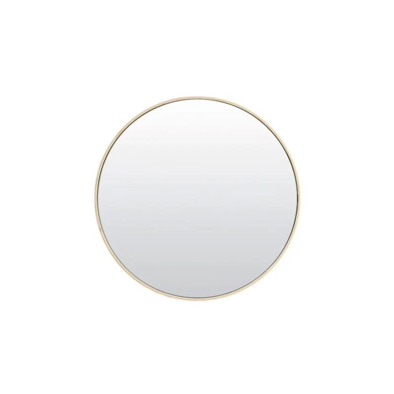 Light & Living - Espejo spiegel rond Ø70 cm - helder glas+crème van fonQ