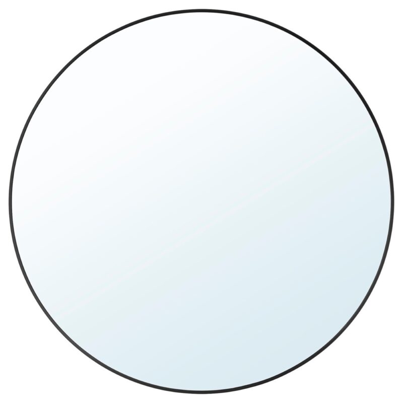 LINDBYN Spiegel - zwart 80 cm van IKEA
