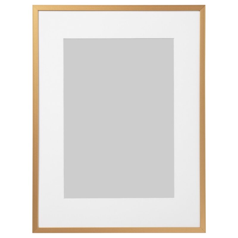 LOMVIKEN Fotolijst - goudkleur 30x40 cm van IKEA
