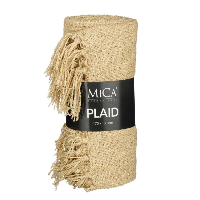 Mica Decorations plaid Trey (170x130 cm) van wehkamp