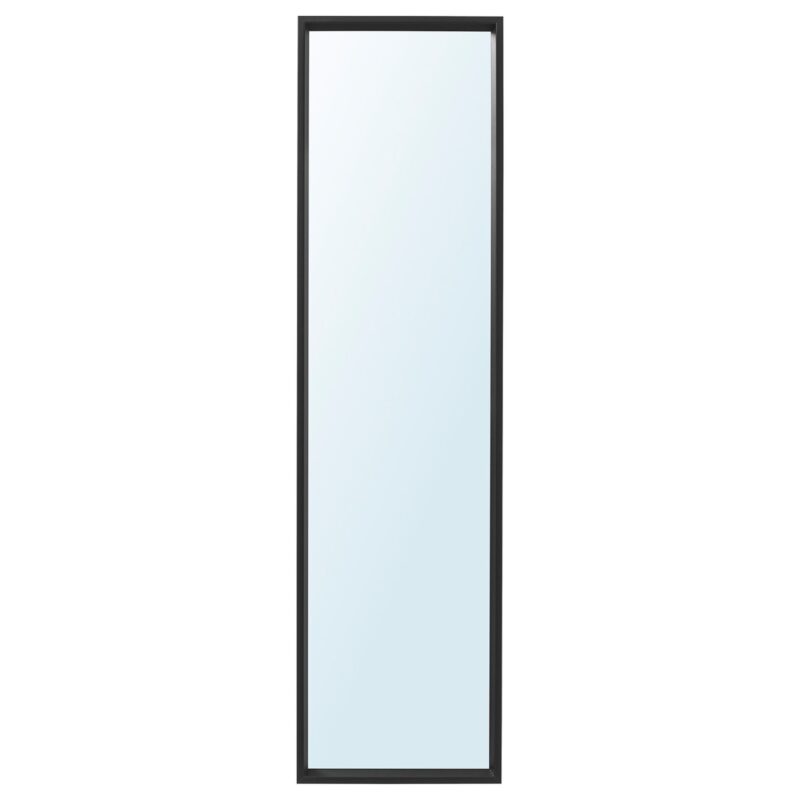 NISSEDAL Spiegel - zwart 40x150 cm van IKEA