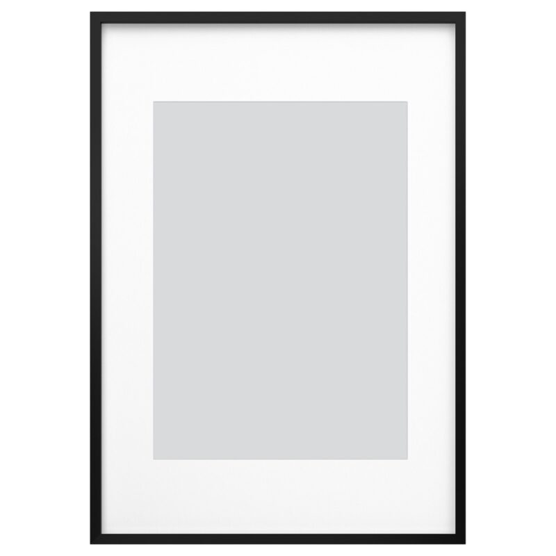 RÖDALM Fotolijst - zwart 70x100 cm van IKEA