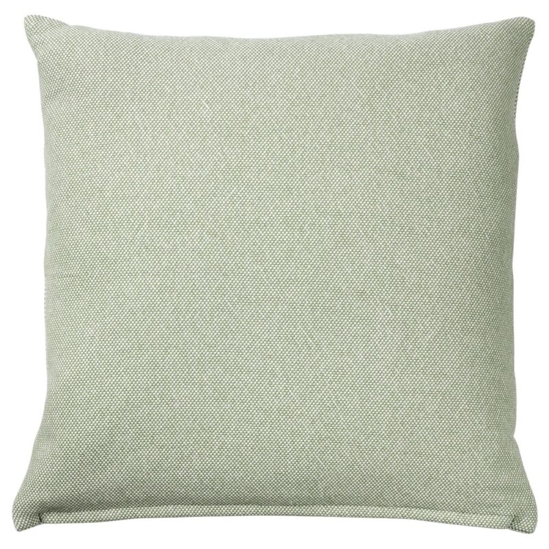 SANDTRAV Kussen - grijsgroen/wit 45x45 cm van IKEA