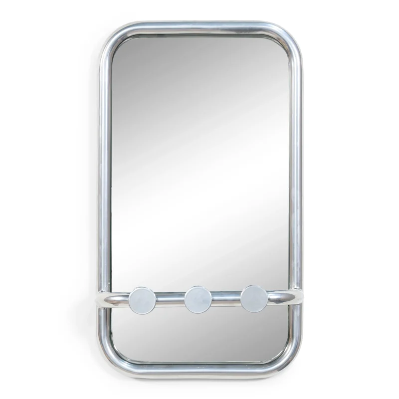 Spinder Design spiegel Retro Spiegel - Groovy Chrome - 3 haken van fonQ