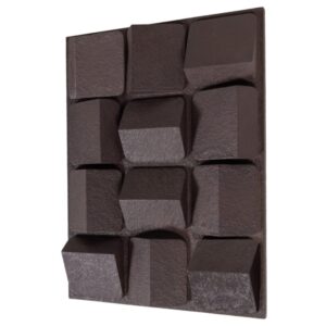 Wandpaneel Axis 81 x 61cm, kleur Bruin van Sohome