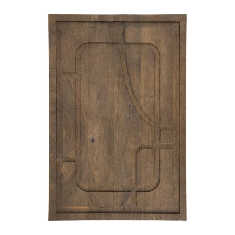 Wandpaneel Kuzai Mangohout, 90 x 60cm van Sohome